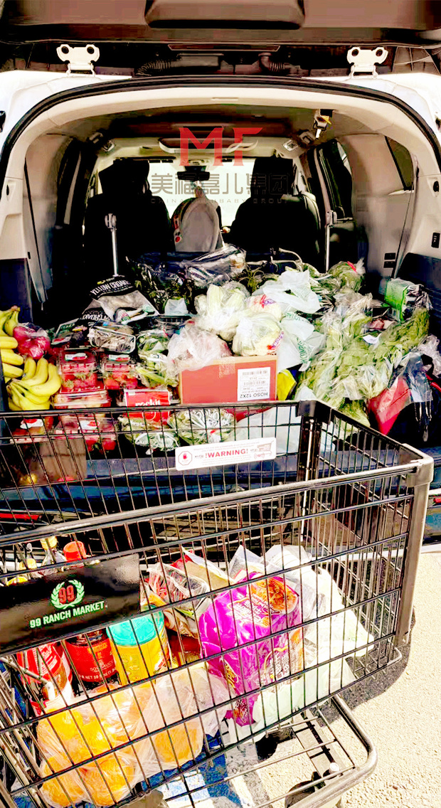 赴美生子|采购食材